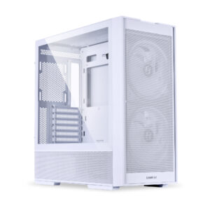Gabinete Lian Li LANCOOL 206 Blanco Mid Tower ATX Cristal Templado